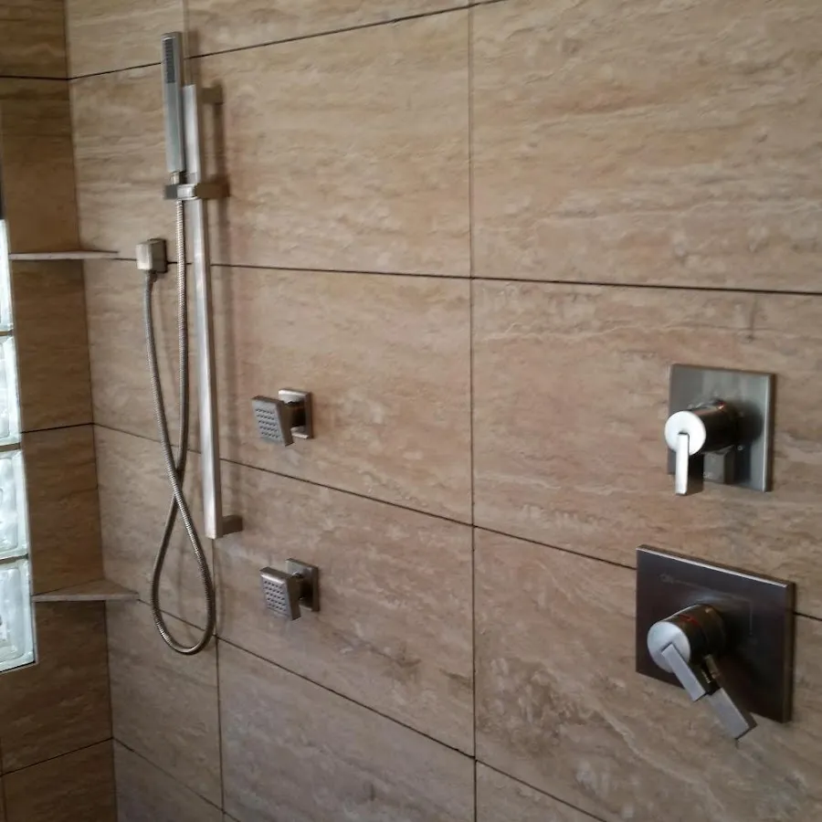 Shower fixture installation for Gas Line Repair in Hampton